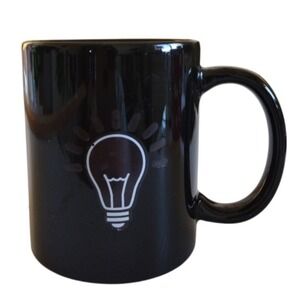 Heat Changing Sensitive Mug Cool Coffee‎ & Tea Magic Color Change Cup Light Bulb